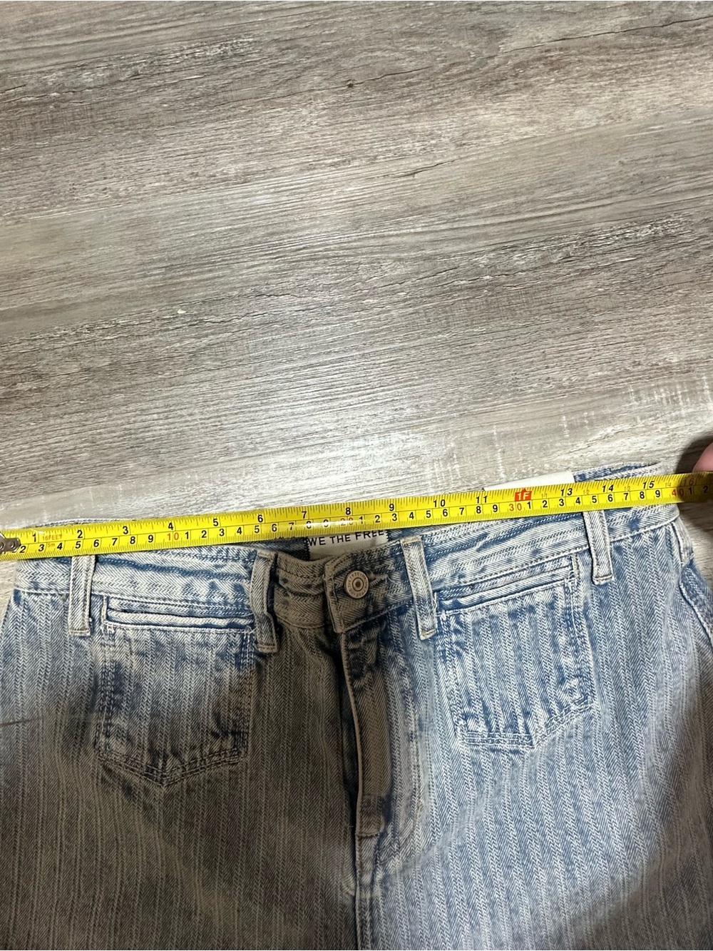 Free People We The Free Brette Crop Wide Leg Jean Size 29 NWT - Picture 10 of 12